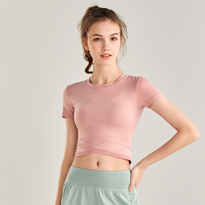 Camiseta corta ajustada