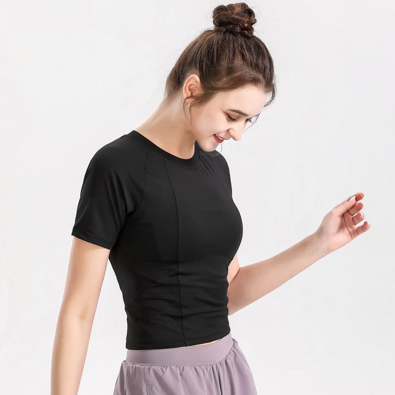 Camiseta activa de contorno