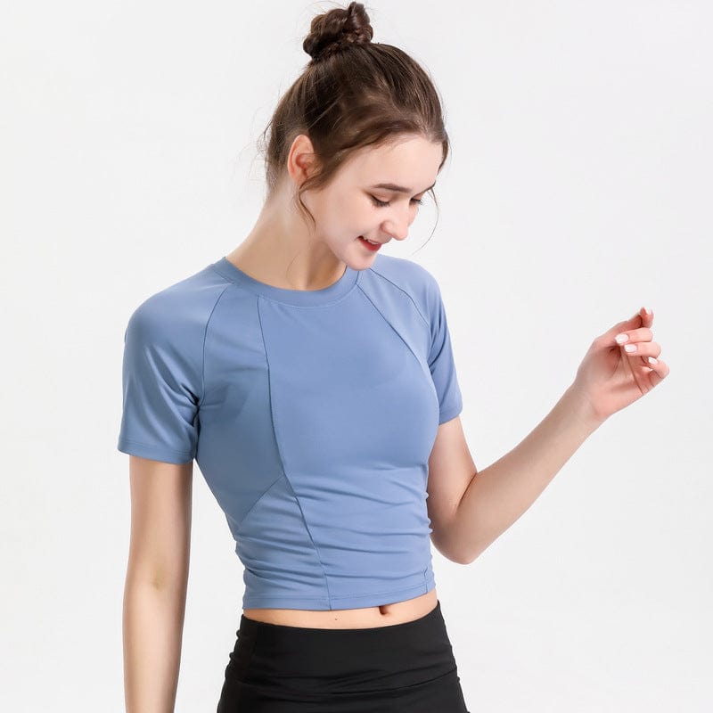 Camiseta activa de contorno