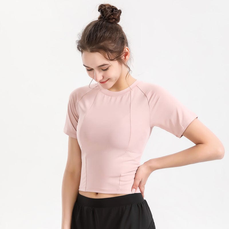 Camiseta activa de contorno