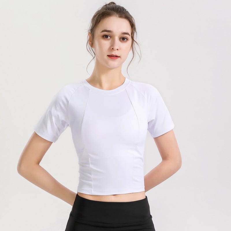 Camiseta activa de contorno