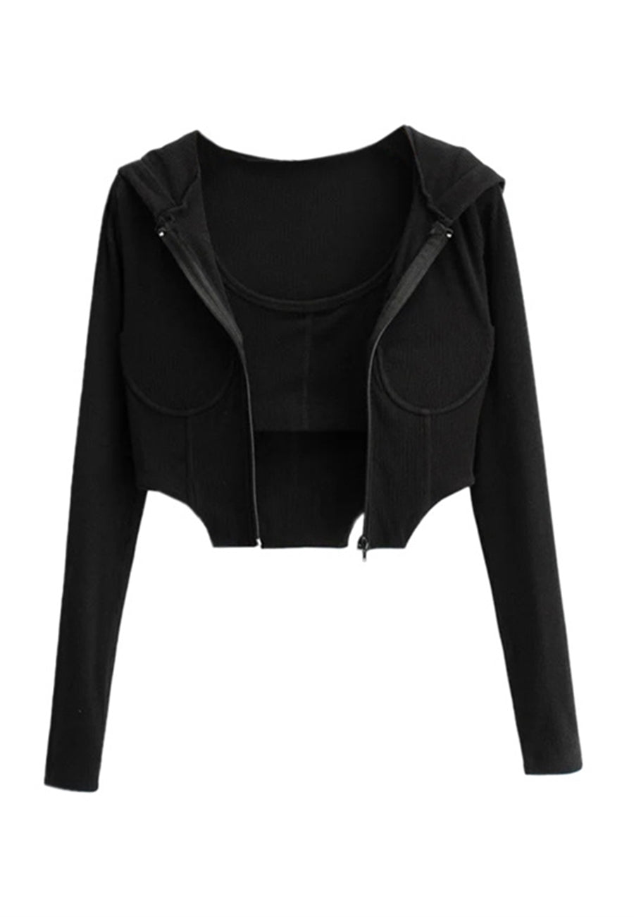 Underwire Corset Cropped Jacket