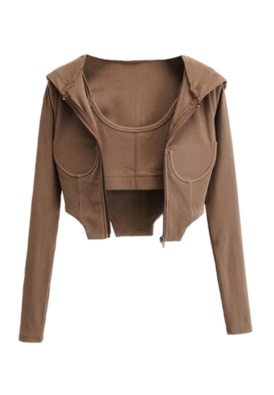 Underwire Corset Cropped Jacket