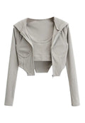 Underwire Corset Cropped Jacket