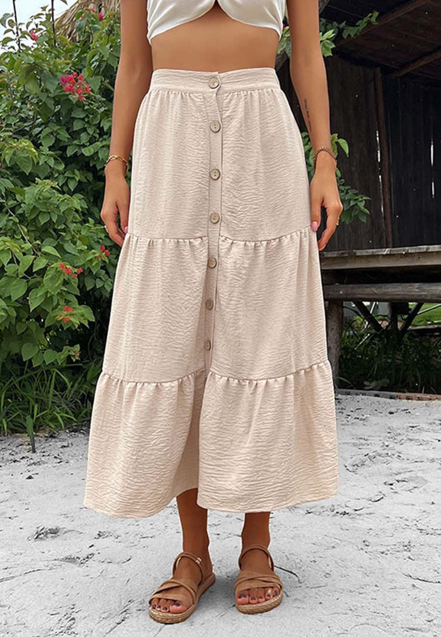 AMERI　WAIST CURVE COCOON SKIRT セール】WAIST CURVE COCOON SKIRT（スカート）｜Ameri（アメリ