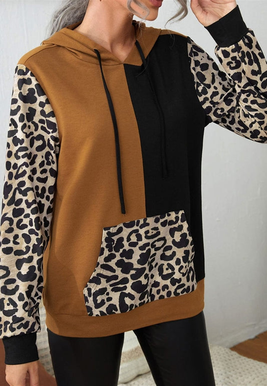 Triple Tone Contrast Hoodie