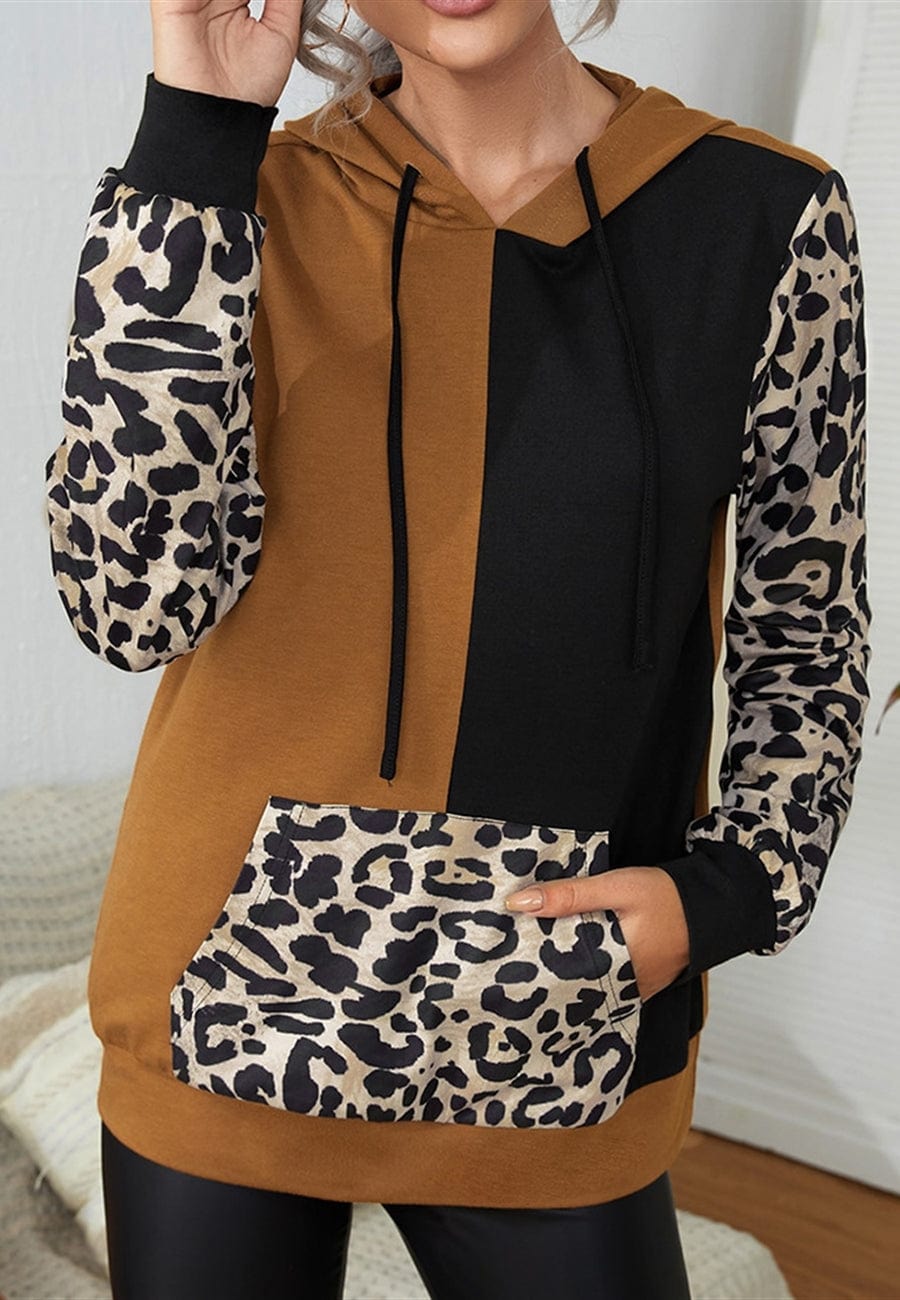 Triple Tone Contrast Hoodie