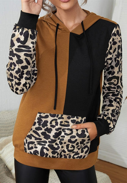 Triple Tone Contrast Hoodie
