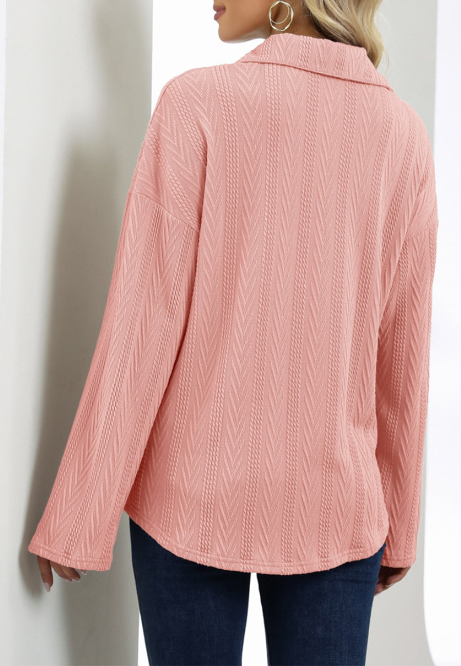 Patrón de chaqueta de punto con cable