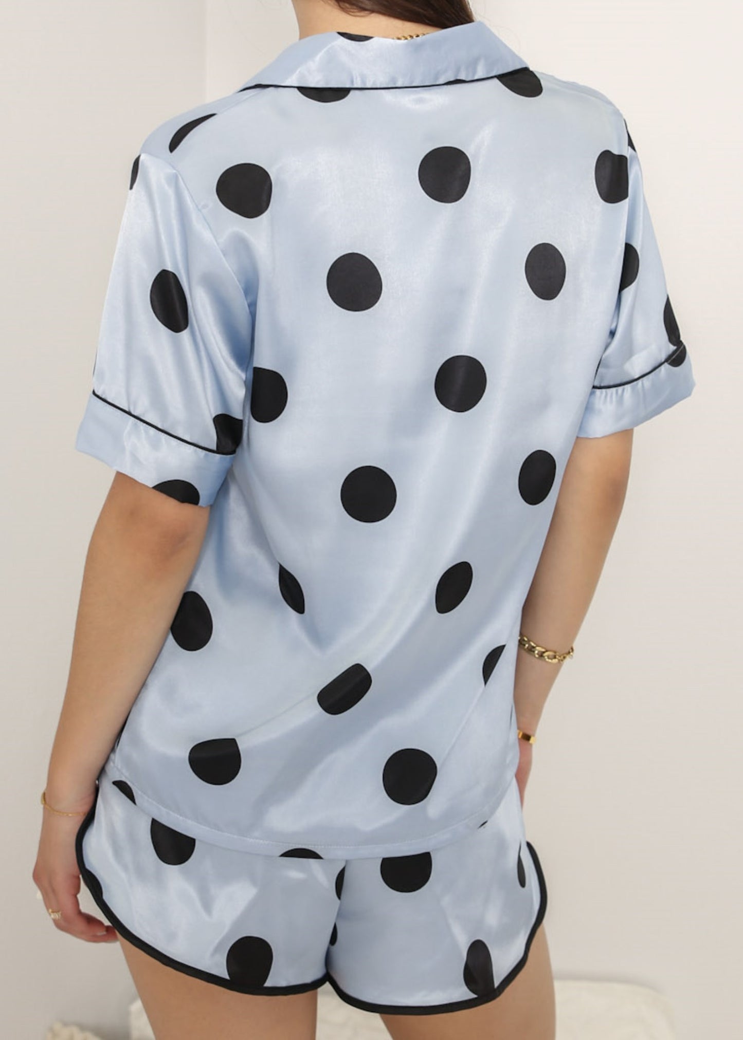 Multi 4 Piece Polka Dot Lounge Set