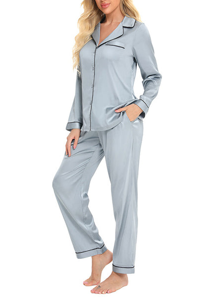 Classic Button Down and Pajama Set