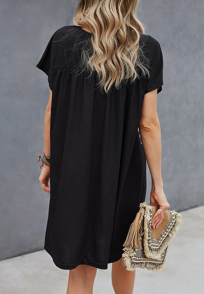 Multicolor Floral Boho Print Dress