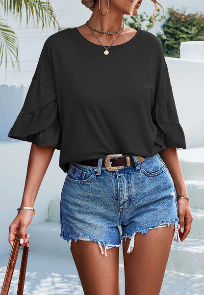 Short Sleeve Tulip Shirt