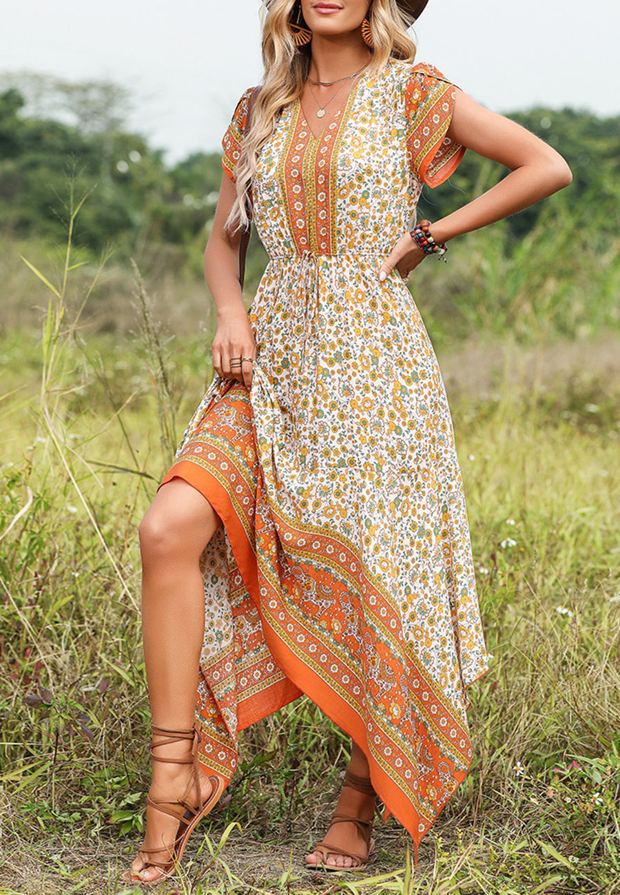 Boho handkerchief dress 2025