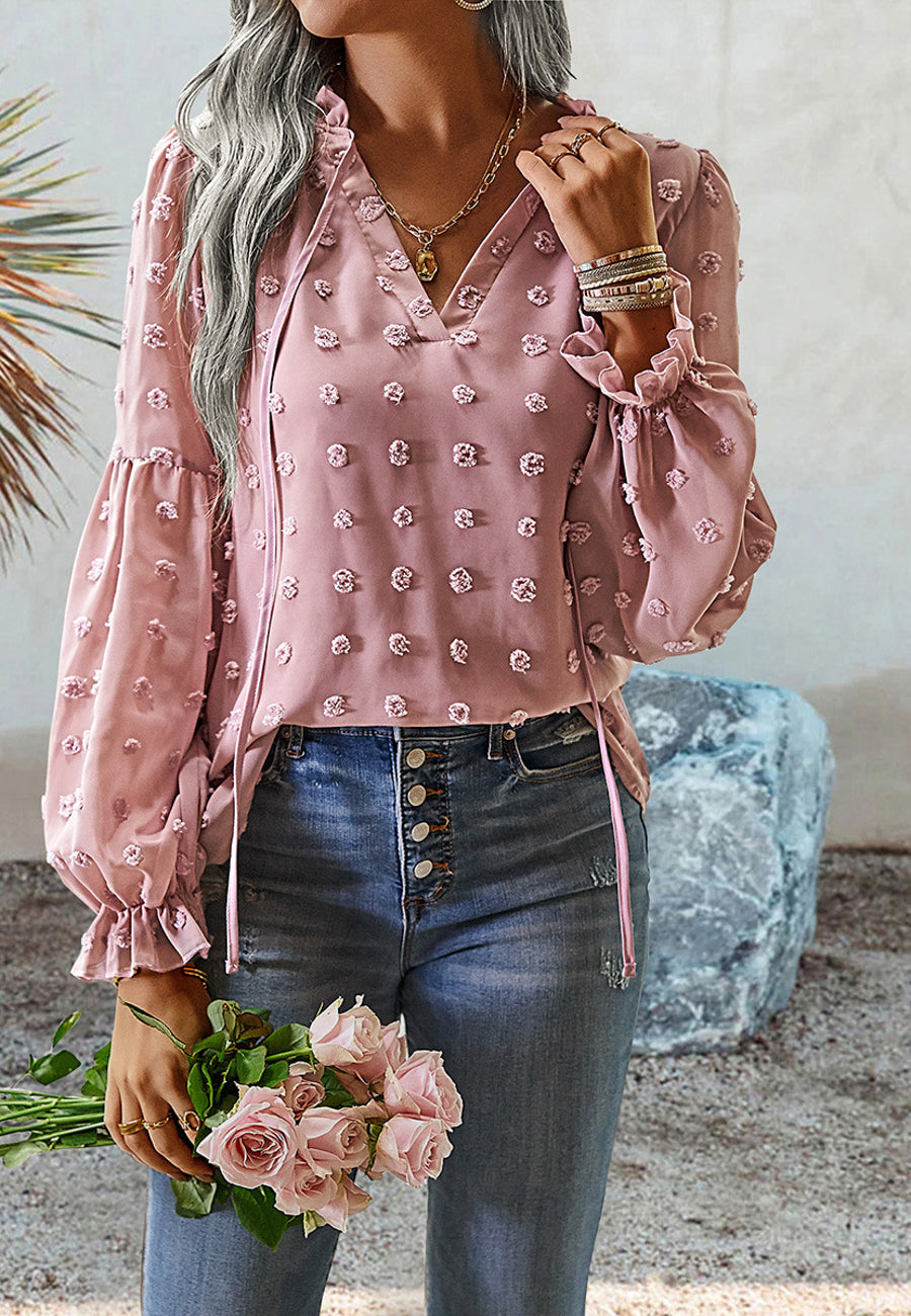 Off-Shoulder Contrast Button Dress