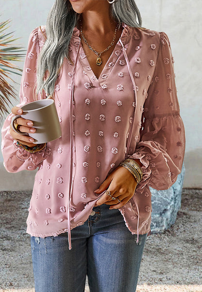 Off-Shoulder Contrast Button Dress