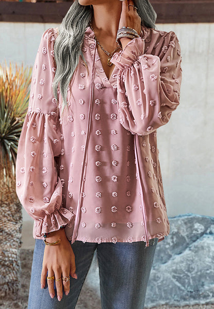 Off-Shoulder Contrast Button Dress