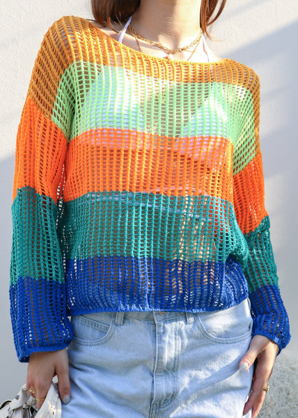 「LOOKPLE」Kou Summer Twisted Striped Half Knit ★3color JN4614BLU_1_grande.jpg?v=