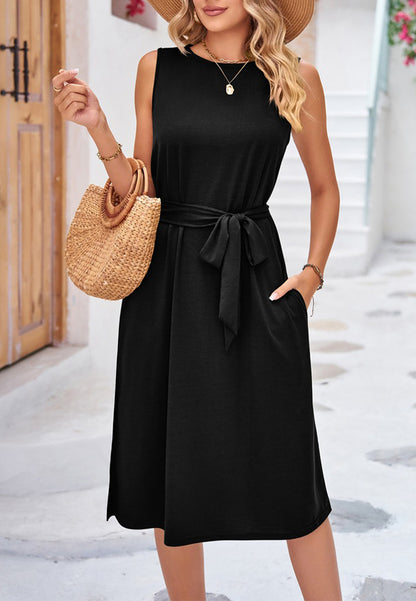 Classic Tie-Waist Dress