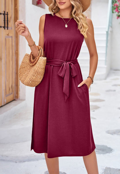 Classic Tie-Waist Dress