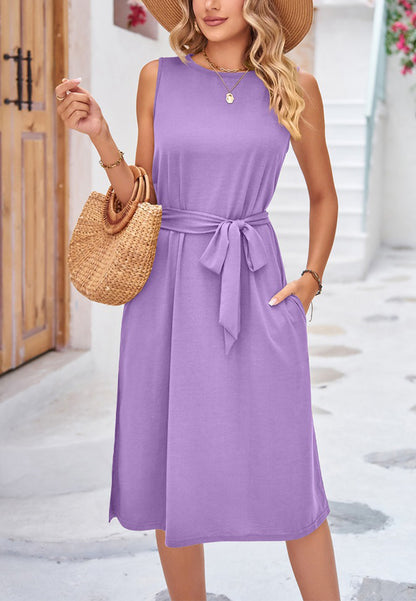 Classic Tie-Waist Dress