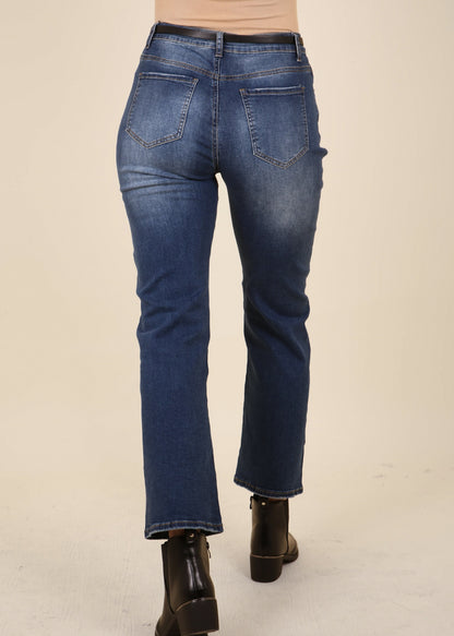 High Waist Classic Flared Jeans