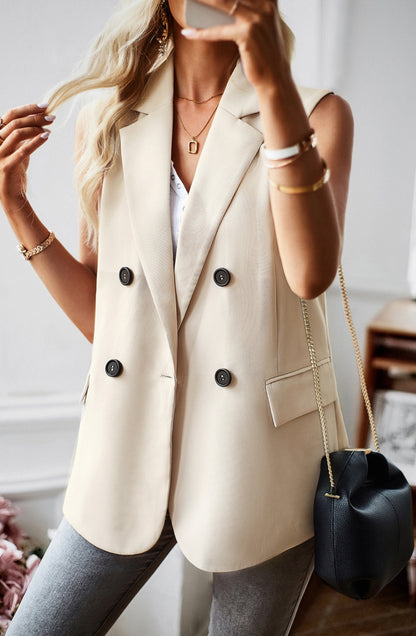 Double Breasted Classic Vest