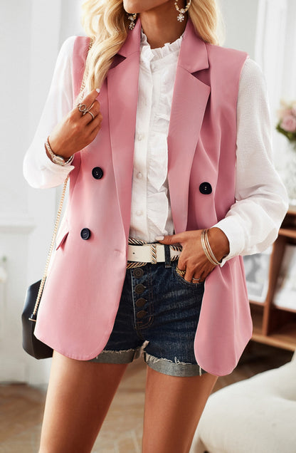 Double Breasted Classic Vest