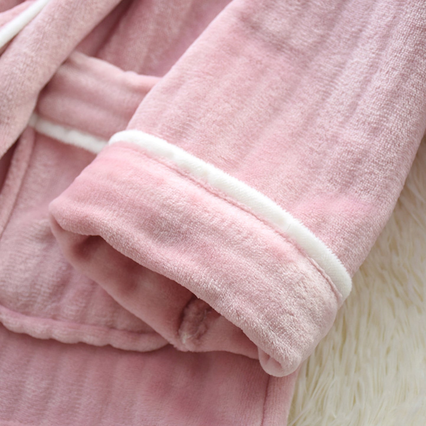 Faux Fur Textured Pajama Coordinates