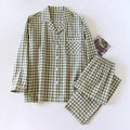 Classic Gingham Print Pajama Coordinates
