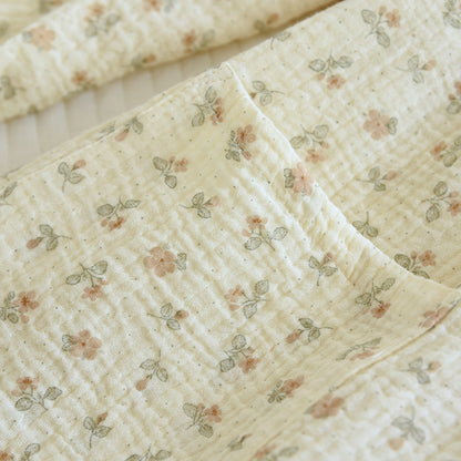 Textured Floral Print Pajama Coordinates