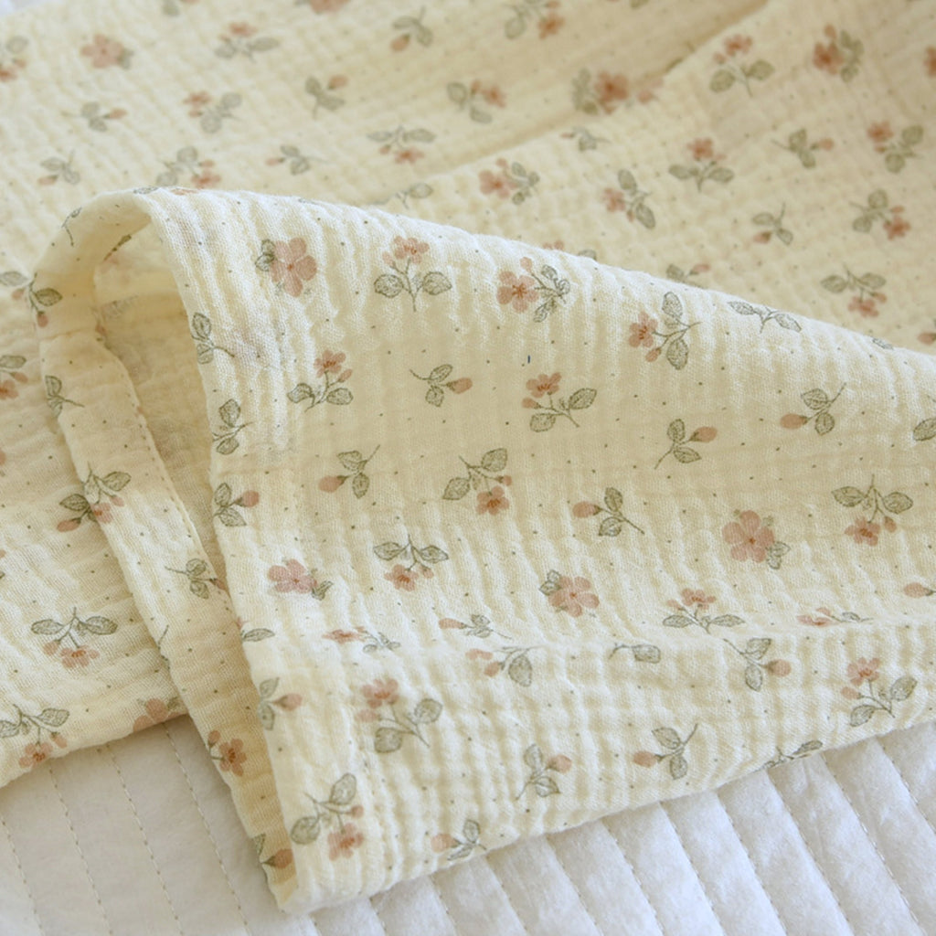 Textured Floral Print Pajama Coordinates
