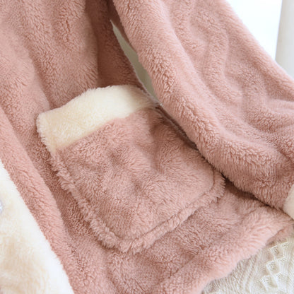 Fuzzy Textured Thick Pajama Coordinates