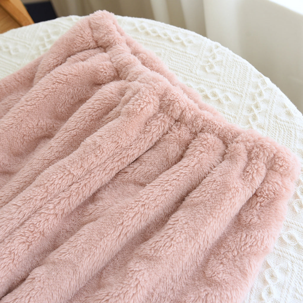 Fuzzy Textured Thick Pajama Coordinates