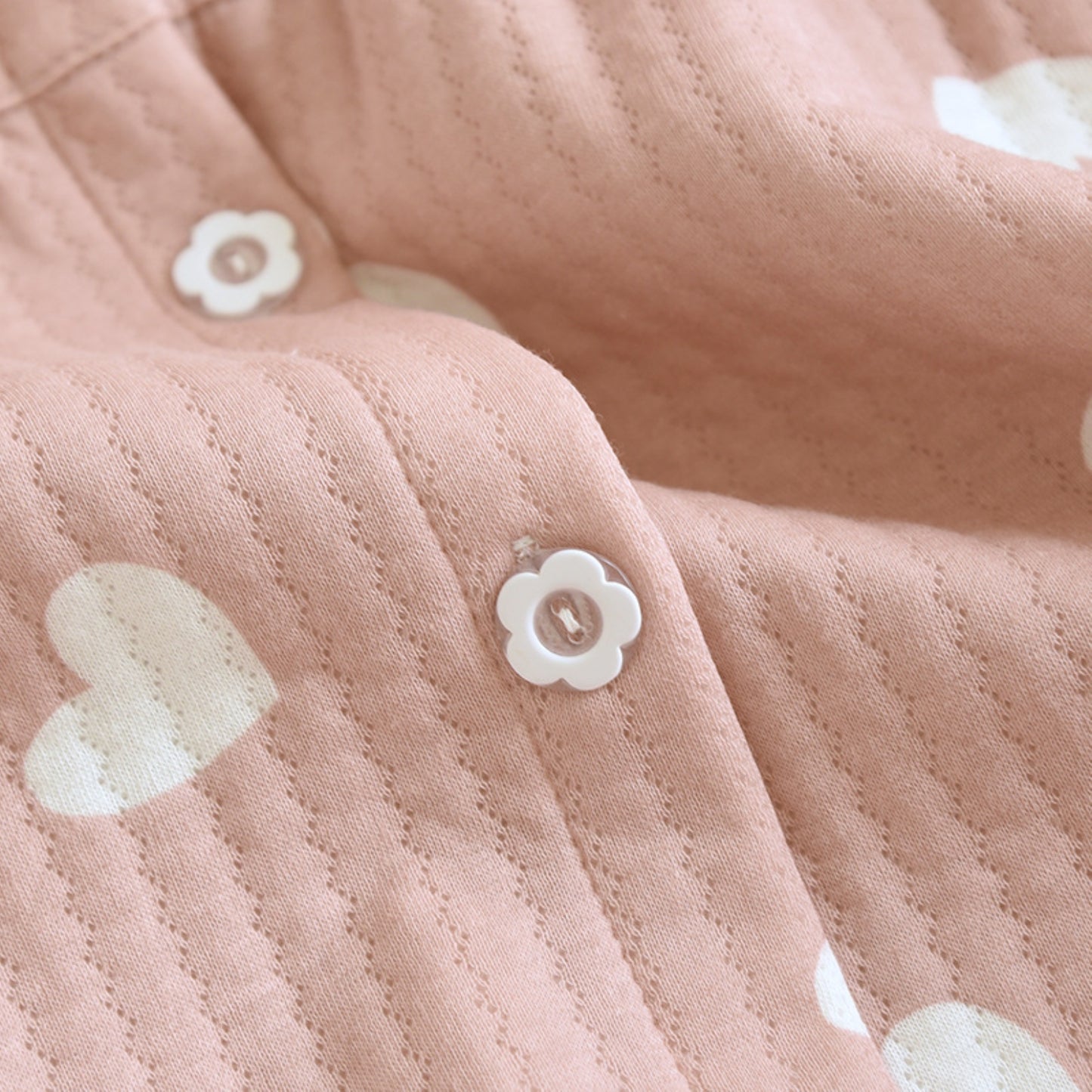 Heart Print Blouse and Pajama Coordinates