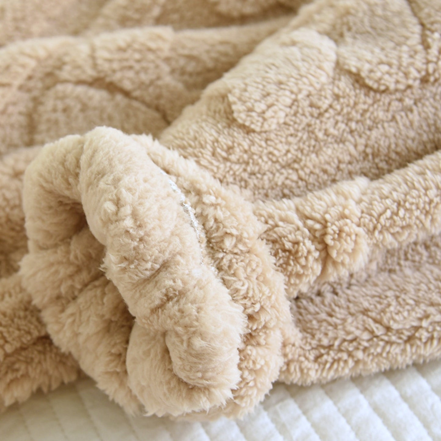 Bear Pattern Fuzzy Lounge Coordinates