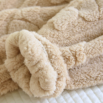 Bear Pattern Fuzzy Lounge Coordinates