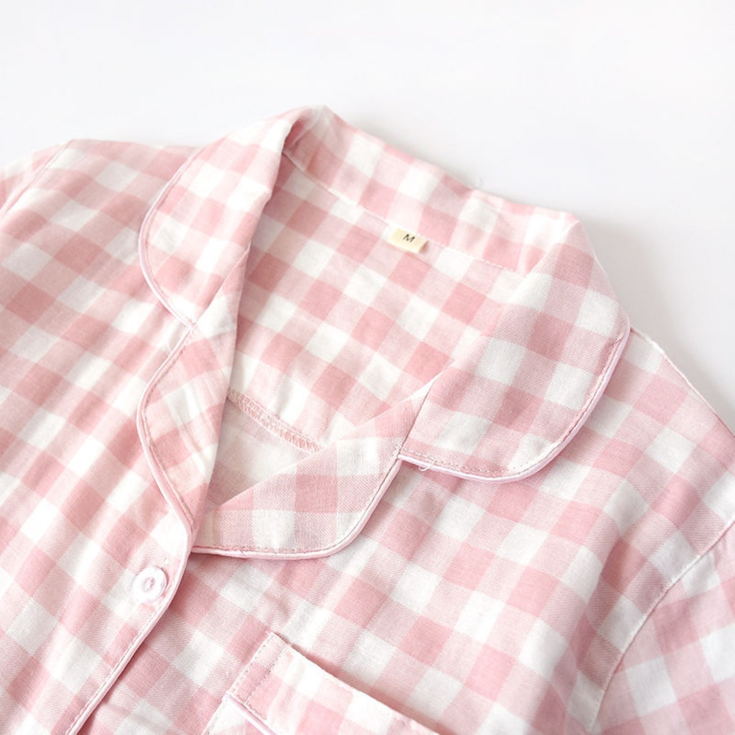 Classic Gingham Pajama Coordinates