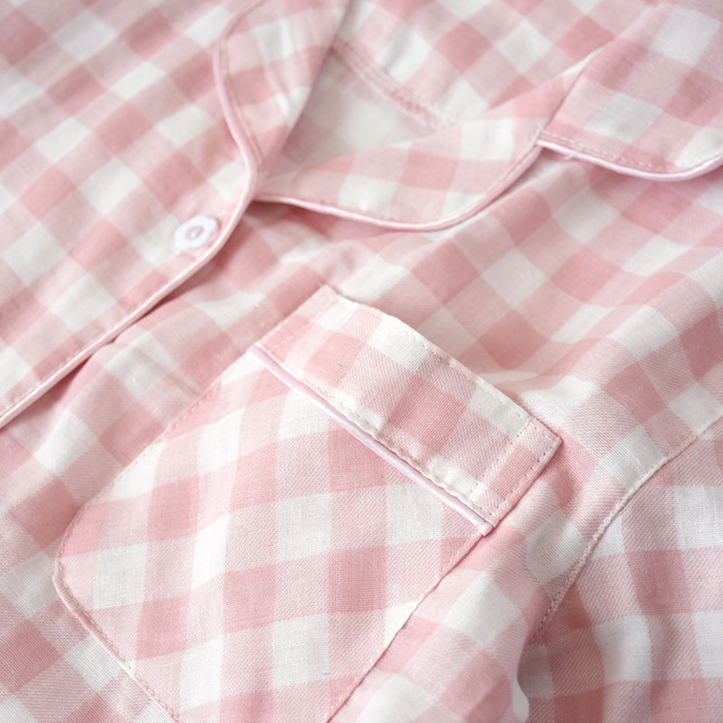 Classic Gingham Pajama Coordinates