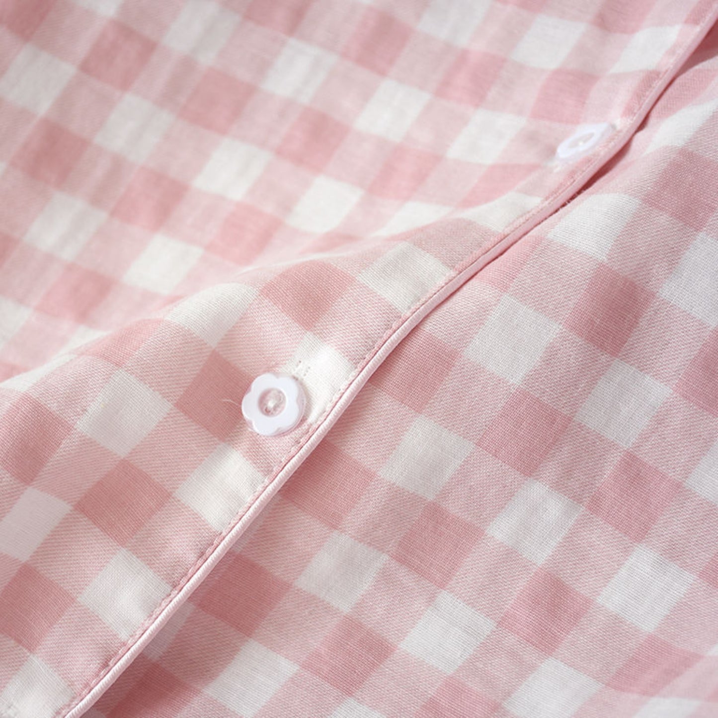 Classic Gingham Pajama Coordinates