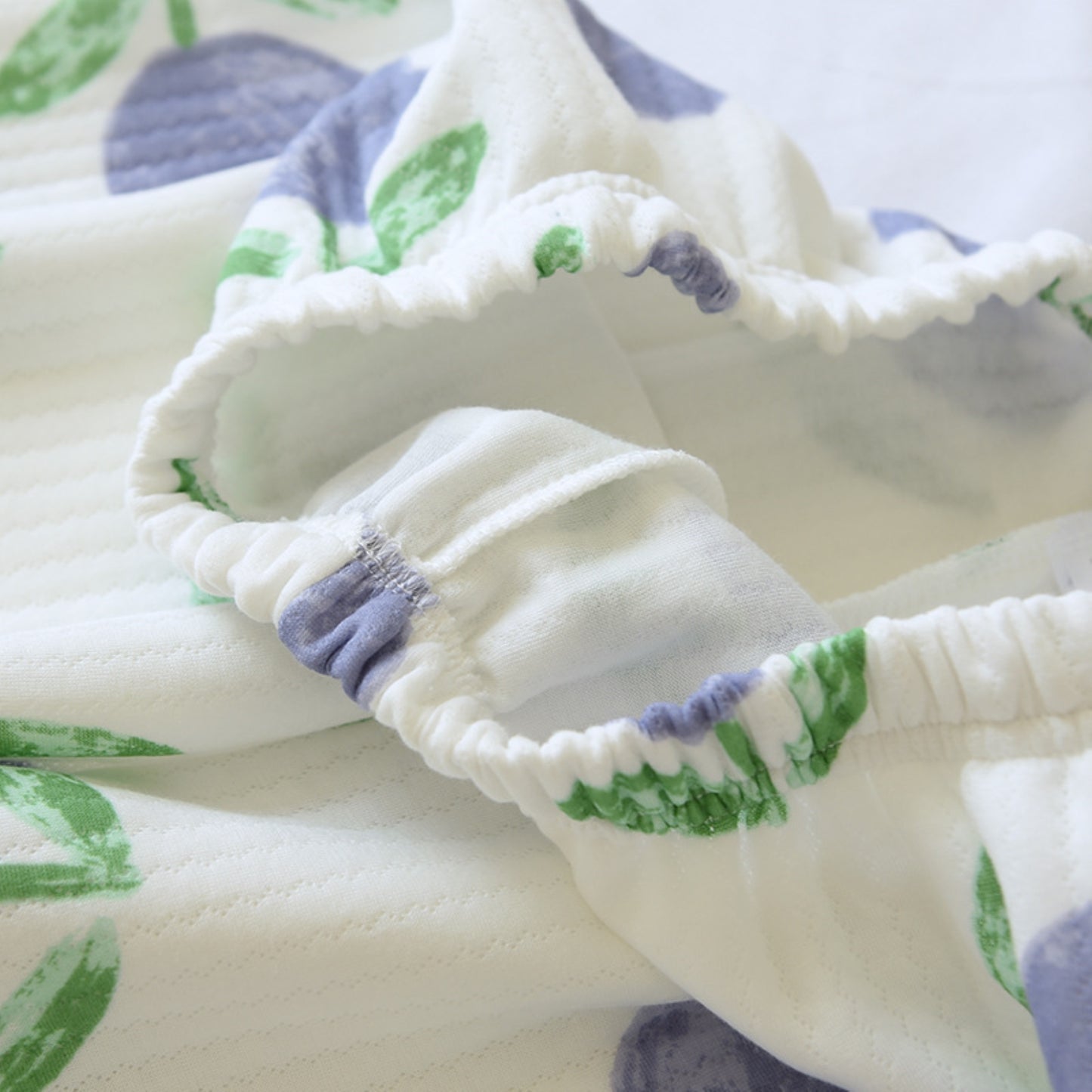 Tulip Pattern Textured Pajama Coordinates
