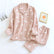 Heart Pattern Textured Pajama Coordinates