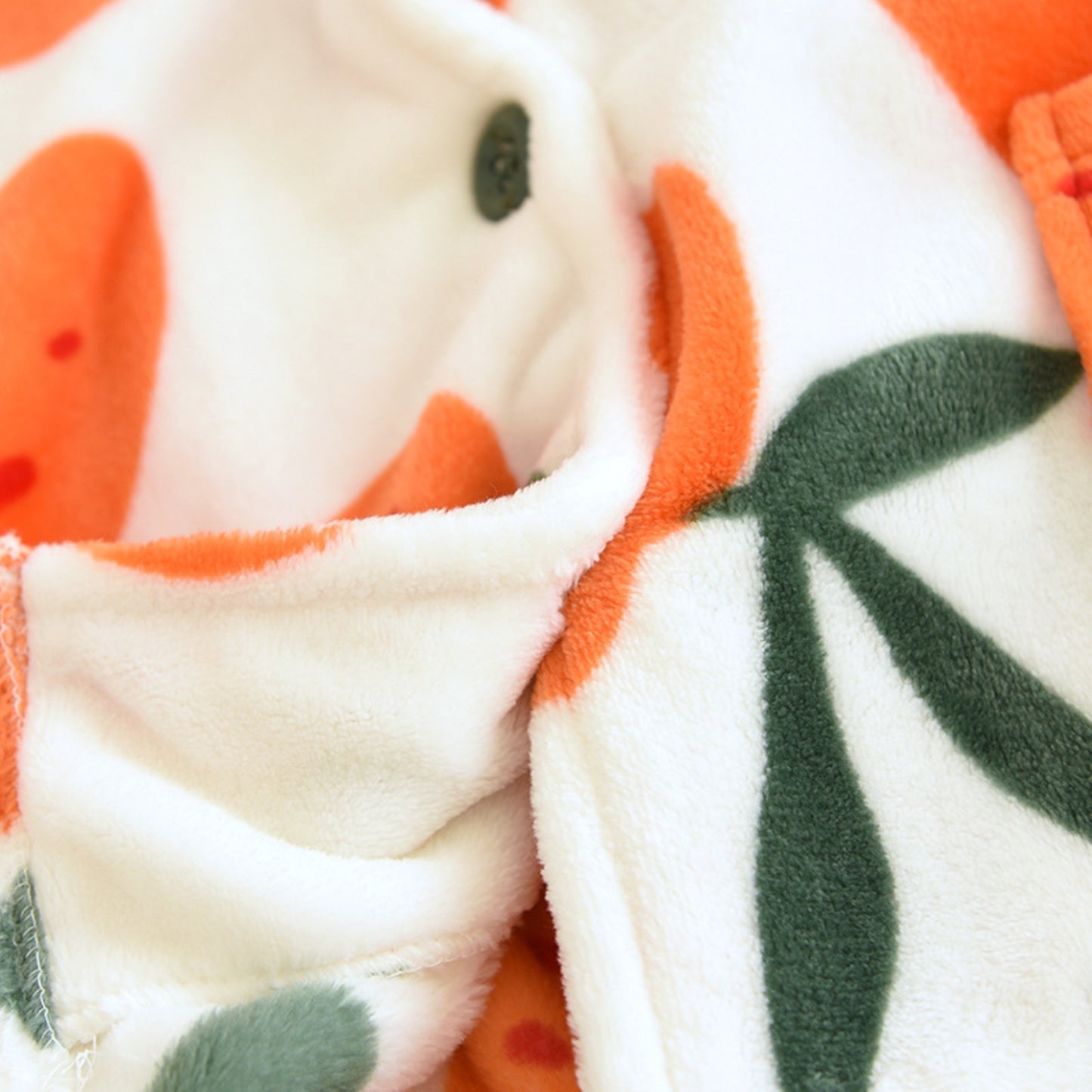 Contrast Fruit Pattern Pajama Coordinates