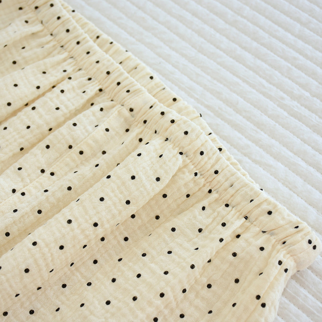 Coordenadas del salón con estampado de puntos