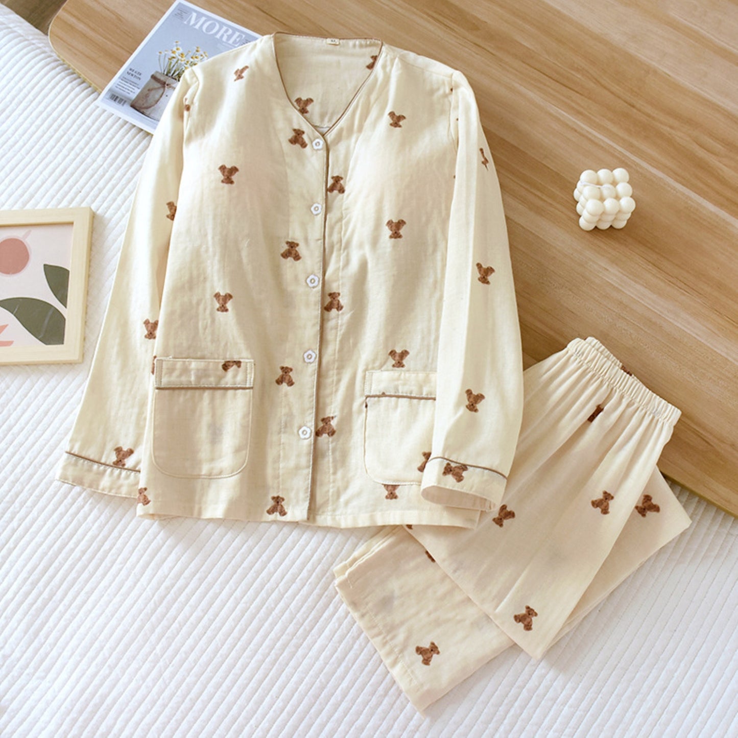 Cute Pattern Pajama Coordinates