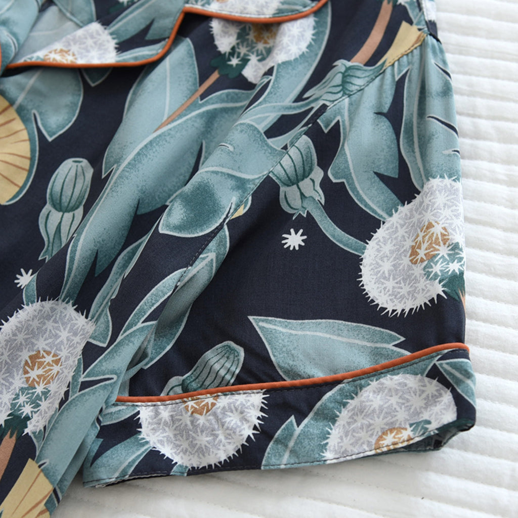 Coordinaciones de salón con motivos florales multicolores