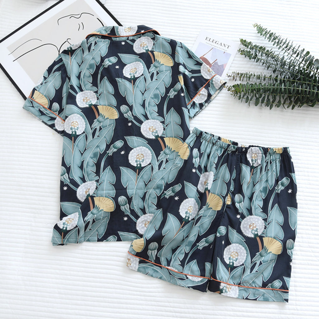 Coordinaciones de salón con motivos florales multicolores