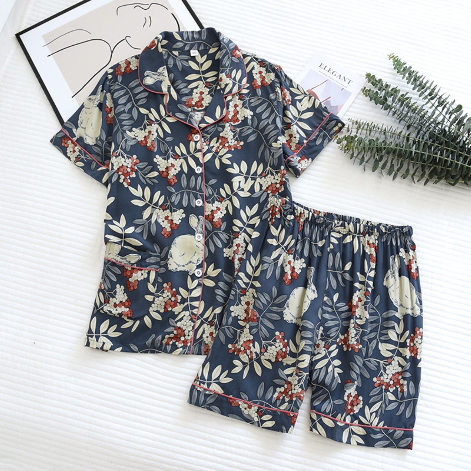 Multicolor Floral Lounge Coordinates