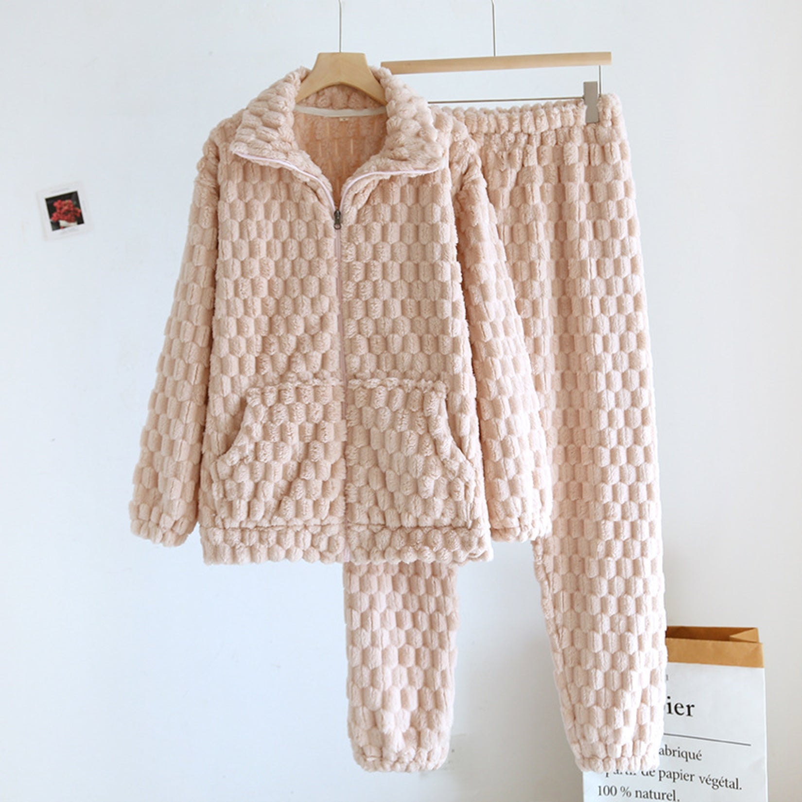 Quilted Knit Lounge Coordinates