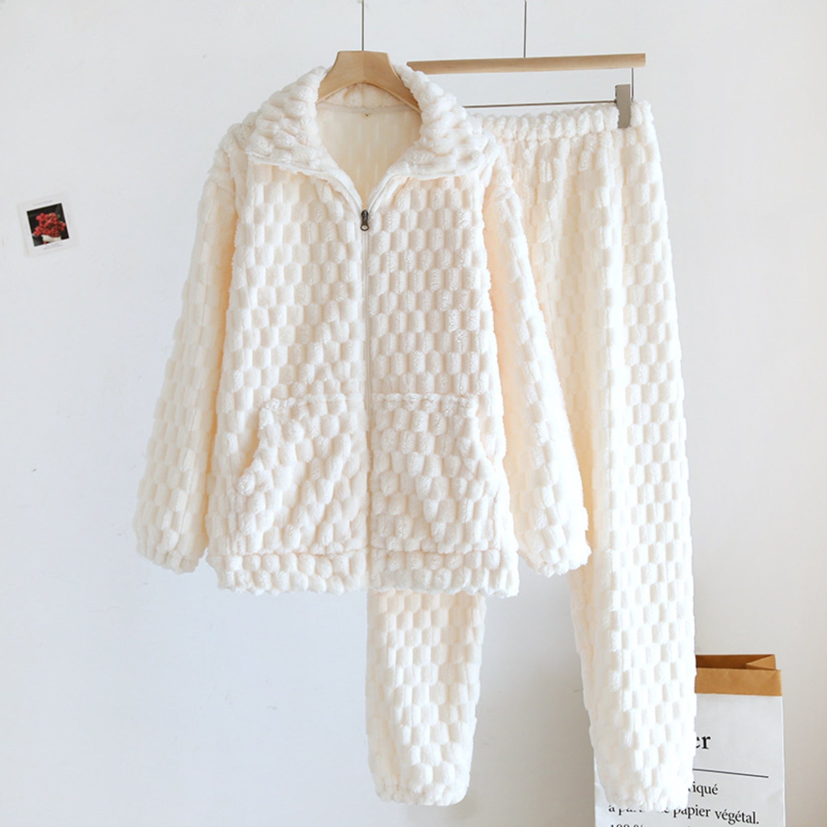 Quilted Knit Lounge Coordinates
